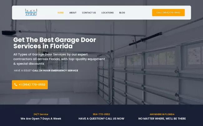 Garage Door Repair - Masterliftfl