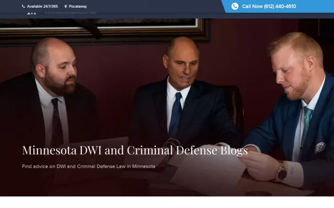 Screenshot of the Gerald Miller P.A. Blog