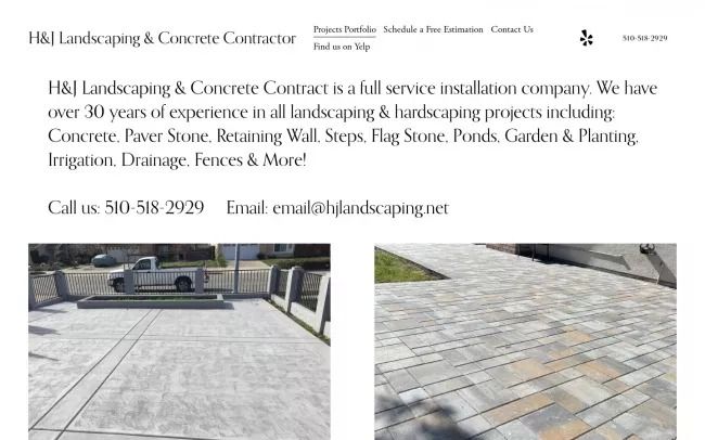 H&J Landscaping & Concrete Contractor