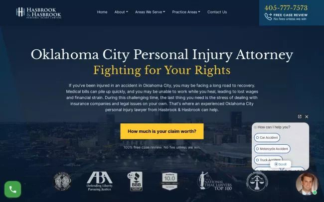 Hasbrook & Hasbrook Personal Injury Lawyers - Oklahoma City