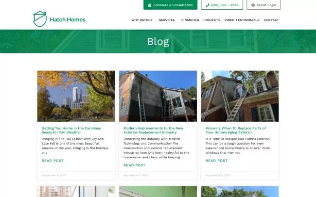 Hatch Homes Blog