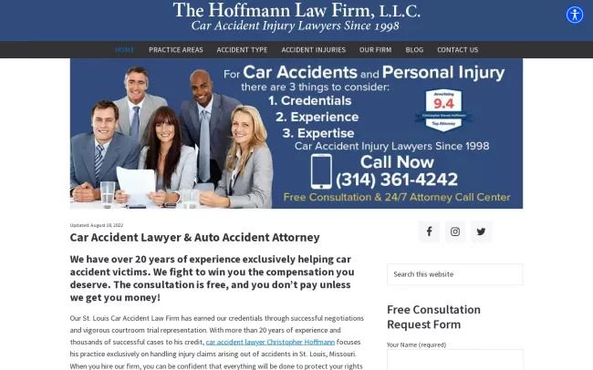 The Hoffmann Law Firm, L.L.C. - St. Louis Car Accident Attoreny & Injury Lawyers