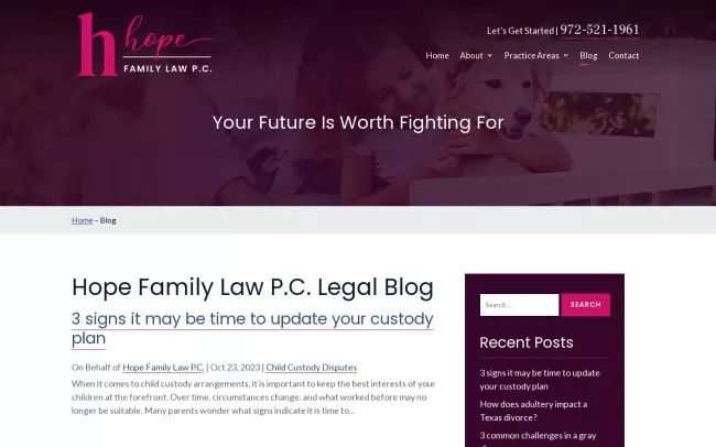 Hope Family Law P.C. Blog