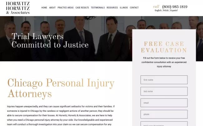 Horwitz, Horwitz & Associates - Chicago Personal Injury Lawyer
