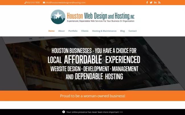Houston Web Design and Hosting