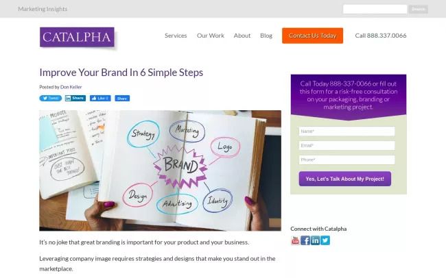  Improve Your Company Brand In 6 Simple Steps