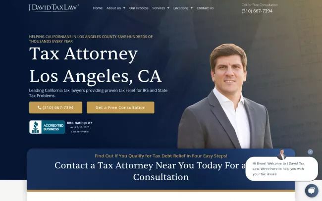 J. David Tax Law Los Angeles, CA
