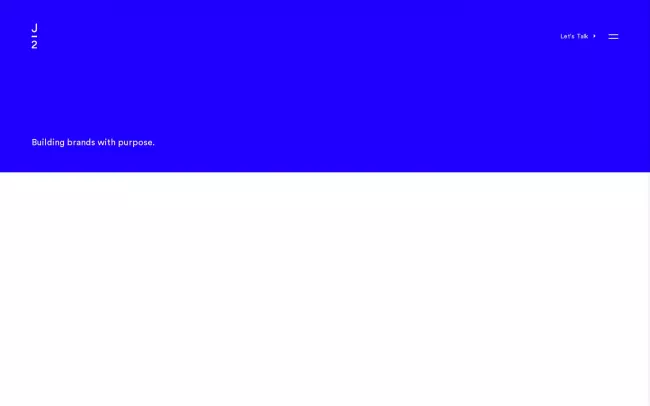 Screenshot of the J2 Website