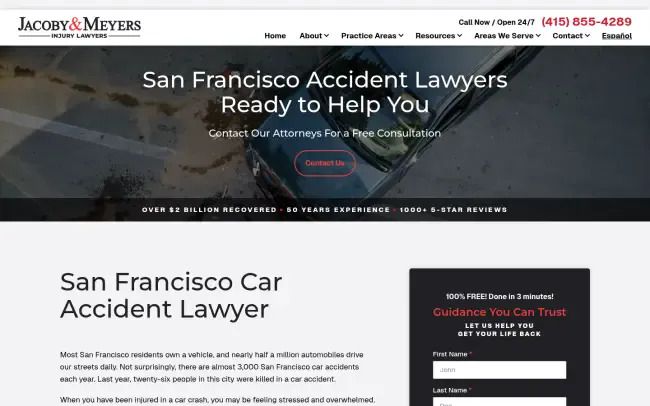 Jacoby & Meyers Accident & Injury Lawyers - San Francisco