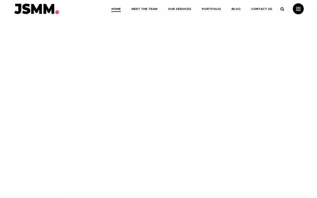 Screenshot of the Jennings Social Media & Martech (Digital Marketing Agency) Website