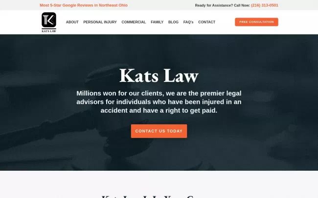 Kats Law LLC - Top Rated Ohio Personal Injury Practice