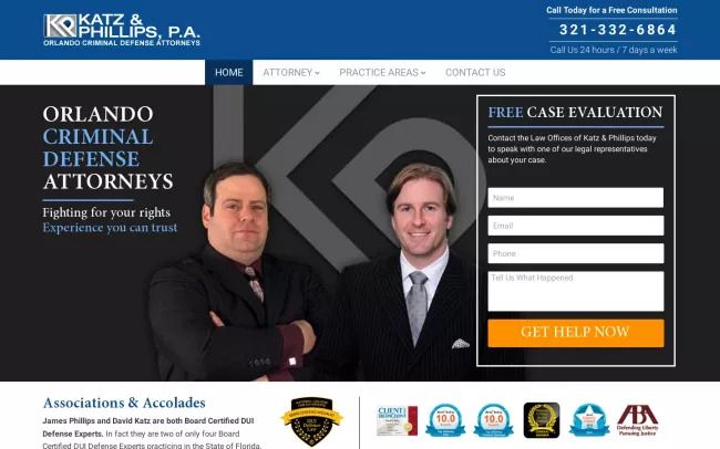 Katz & Phillips, P.A. - Orlando Criminal Lawyer