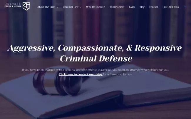 Kevin Fisher Legal - Criminal Defense for Georgia
