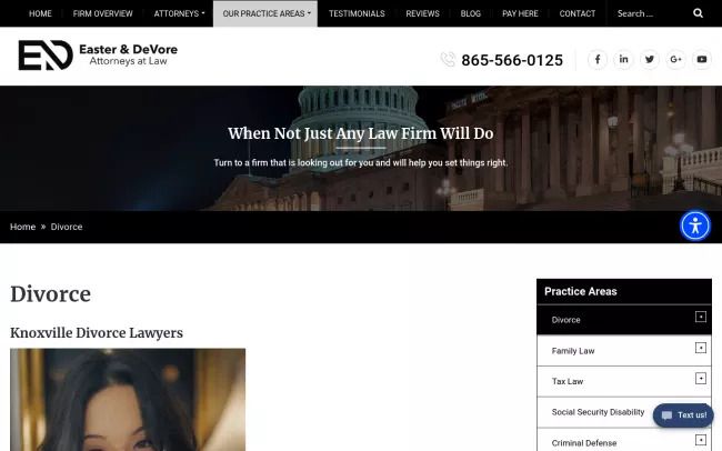 Top Divorce Attorneys In Knoxville, TN