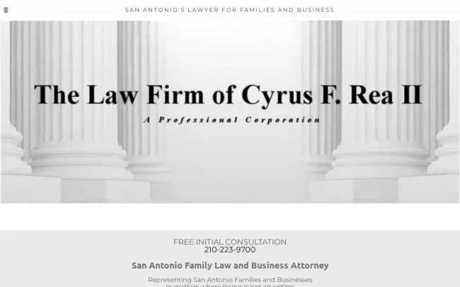 The Law Firm Of Cyrus F. Rea II, PC