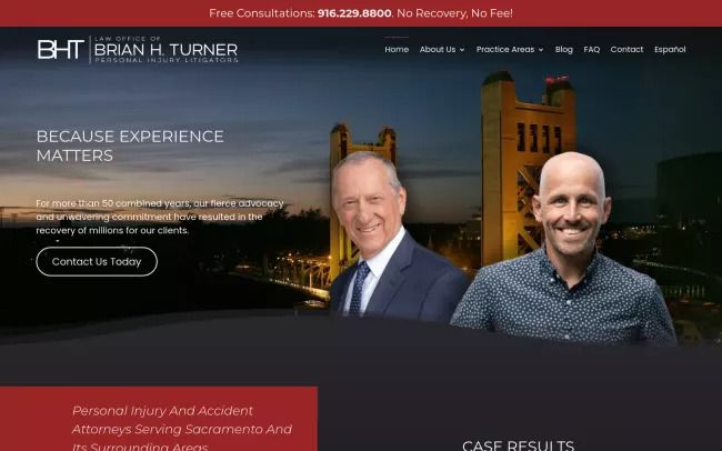 Law Office of Brian H Turner Car Accident Lawyers