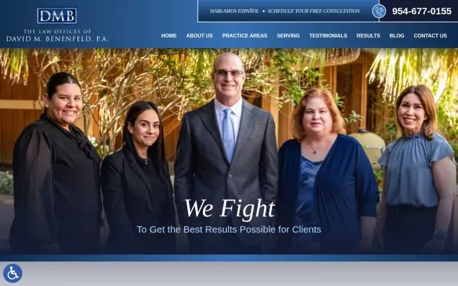 Law Offices Of David M. Benenfeld, P.A. - Fort Lauderdale Workers Comp & Work Injury Lawyer