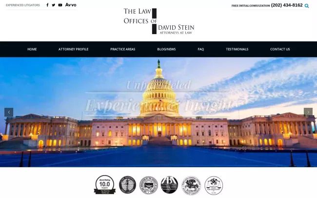 The Law Offices of David Stein - Top Rated Divorce Lawyer in Washington, DC