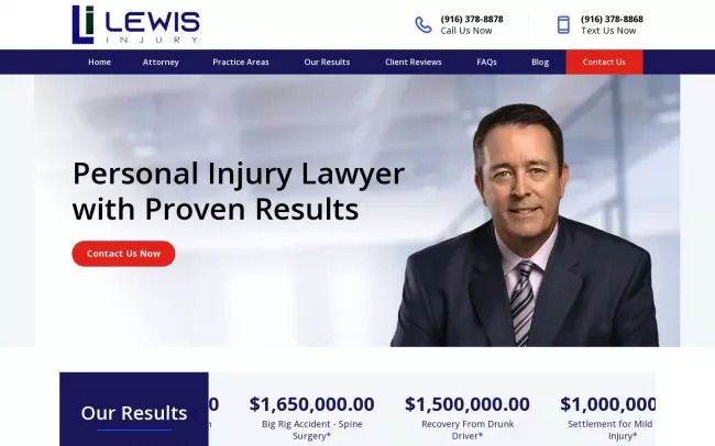 Lewis Injury - James R. Lewis