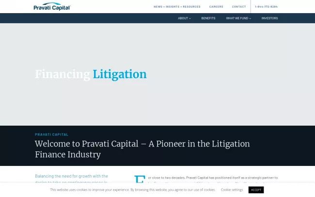 Litigation Financing with Pravati Capital 