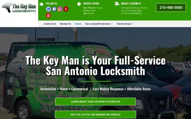 Locksmith San Antonio TX - The Key Man San Antonio