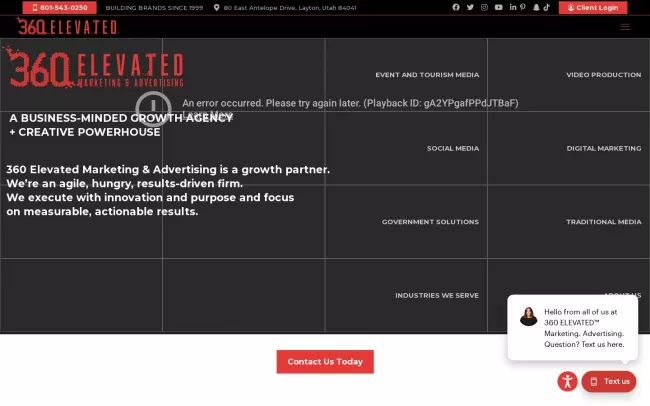 Screenshot of the MāHK Advertising Website