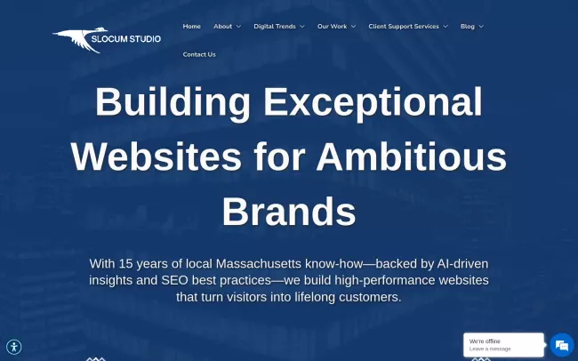 Screenshot of the Mark Medeiros Principal Website