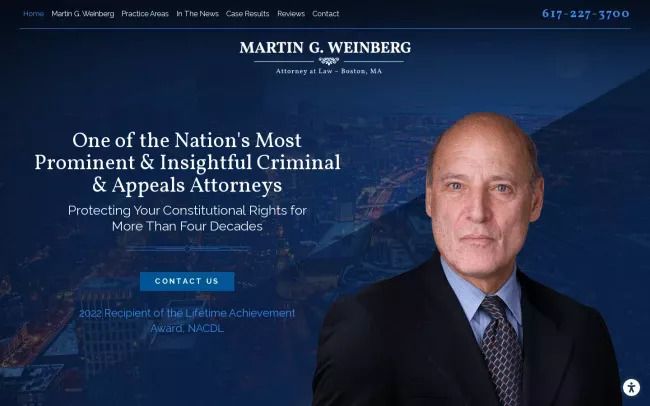 Martin G. Weinberg, Attorney at Law