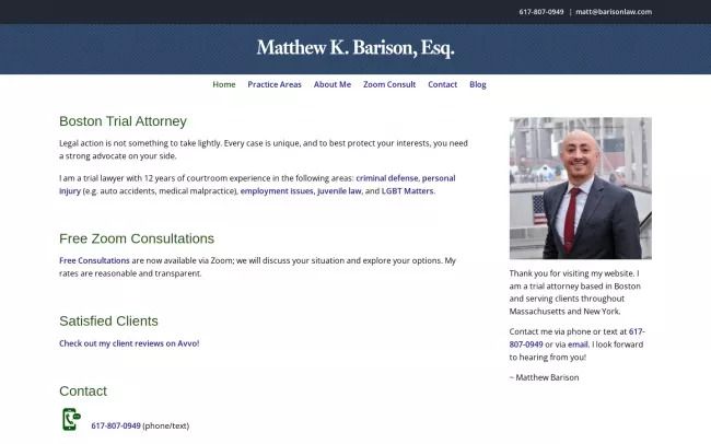 Matthew K. Barison, Attorney