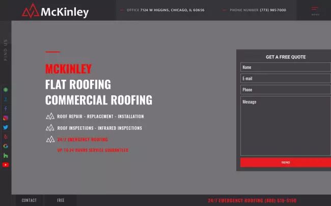 McKinley Flat Roof Specialists in Chicago