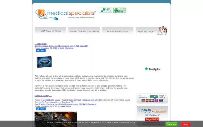 Medical Specialists Pharmacy News Desk
