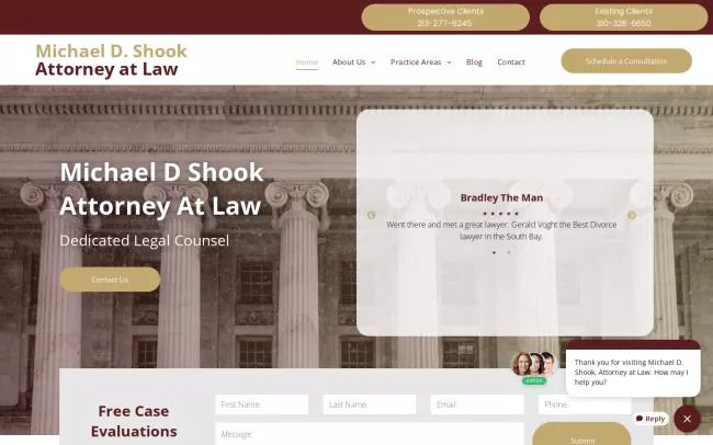 Michael D. Shook, Attorney at law