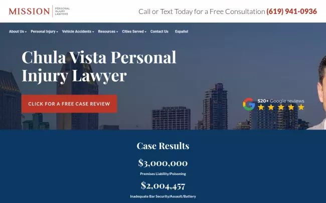 Mission Personal Injury Lawyers - Chula Vista