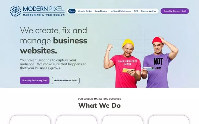 Modern Pixel Marketing and Web Design