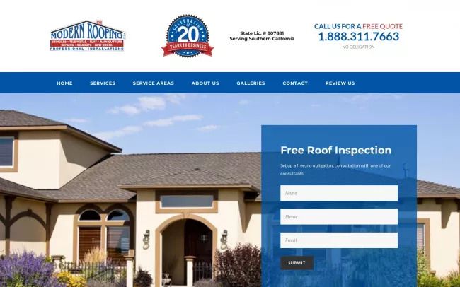 Modern Roofing Inc