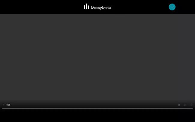Screenshot of the Moosylvania Website