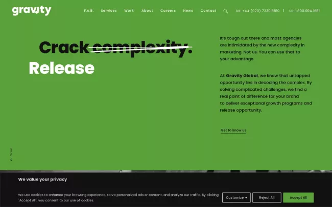 Screenshot of the Morsekode Website