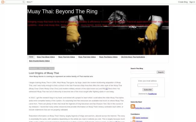 Muay Thai: Beyond the Ring