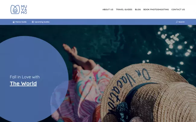 Screenshot of the Muvamo.com Blog