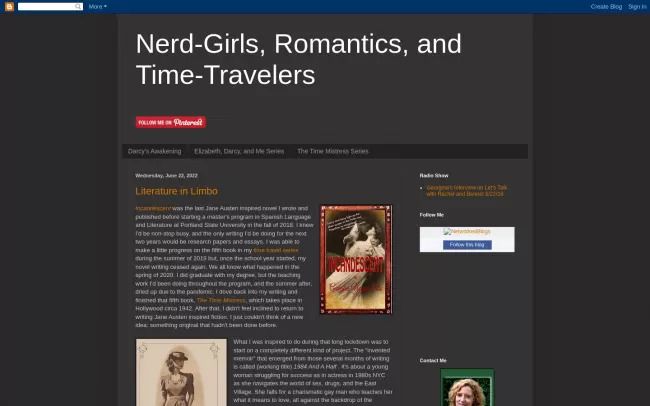 Nerd-girls, Romantics and Time-Travelers