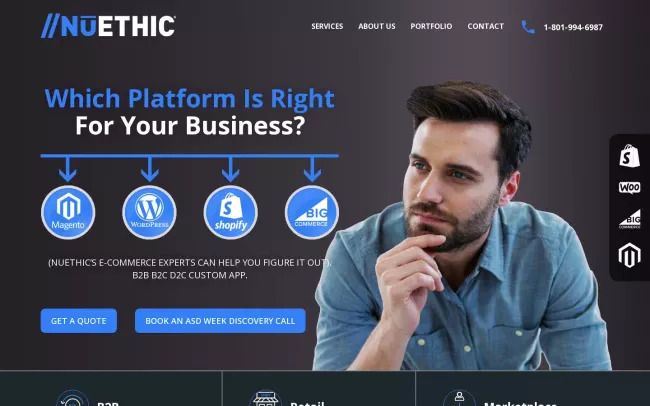 Nuethic Website Design