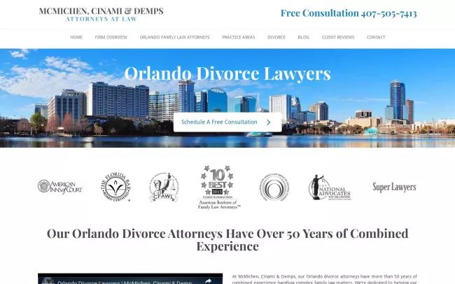 Orlando Divorce Lawyer | McMichen, Cinami & Demps