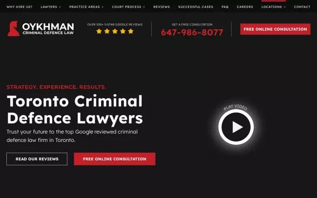 Oykhman Criminal Defence Law