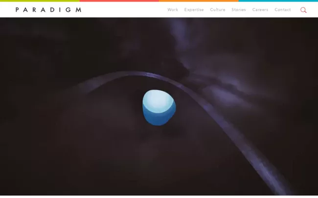 Screenshot of the Paradigm New Media Group (PNMG, Inc.) Website