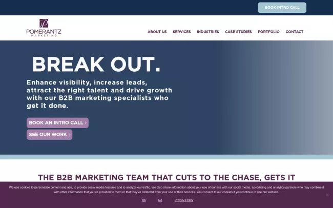 Screenshot of the The Paris Law Group, PC Website