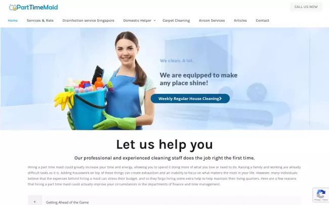 Part Time Maid Singapore Blog: