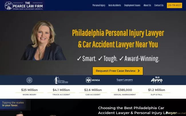 The Pearce Law Firm, Personal Injury and Car Accident Lawyers P.C.