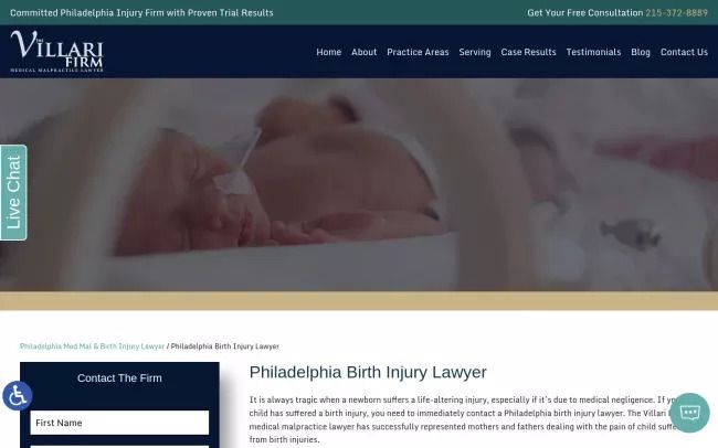 Philadelphia Birth Injury Lawyer