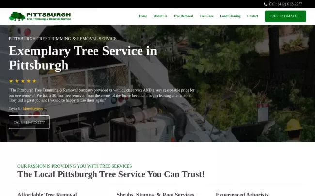 Pittsburgh Tree Trimming & Removal Service