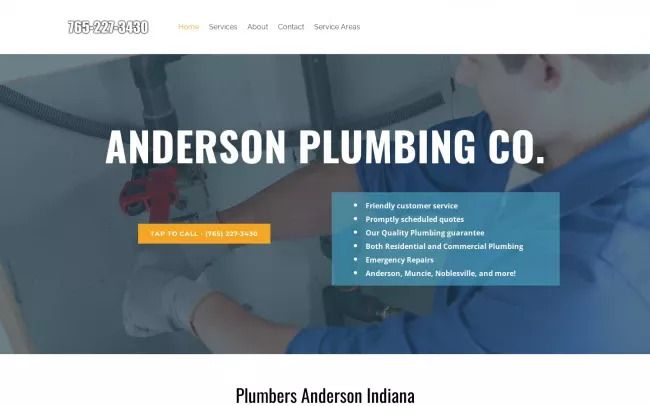 Plumber in Anderson Indiana
